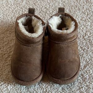 UGG Brown Kids Slippers